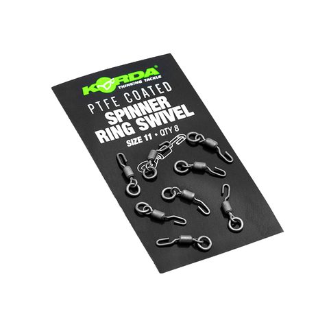 Korda Obratlík s kroužkem PTFE Spinner Ring Swivels vel.11 8ks