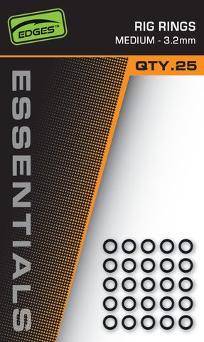 Fox Kroužky Edges Essentials Rig Rings 25ks