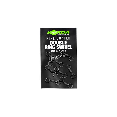 Korda Obratlík s kroužkem PTFE Double Ring Swivel vel.11 8ks