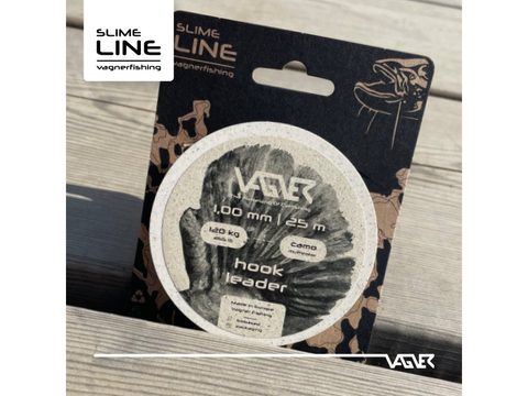 Vagner Náväzcová šnúra Hook Leader Camo Multicolor 25m