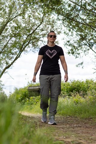 Korda Dámské triko Womens Love T-Shirt Black