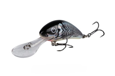 Salmo Wobler Hornet Sinking Holographic Grey Shiner