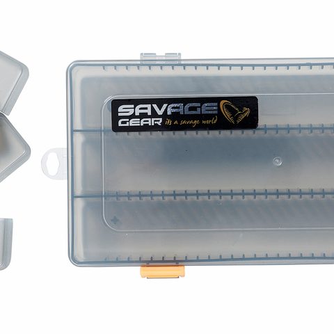 Savage Gear Krabičky Flat Lure Box Smoke Kit 2ks