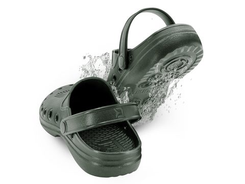 Delphin Pantofle Octo zelené