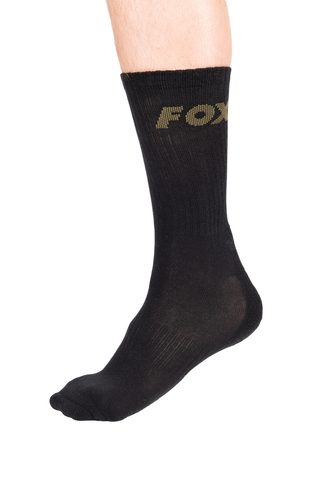 Fox Ponožky Black Socks 3-Pack