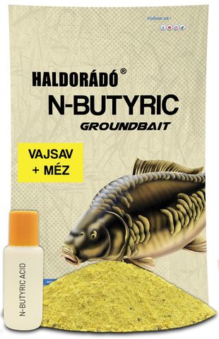 Haldorádó Vnadící směs N-Butyric Groundbait 800g + 50ml Aroma