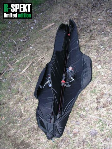 R-Spekt Double 9´ polstrované čierne puzdro na 2 prúty