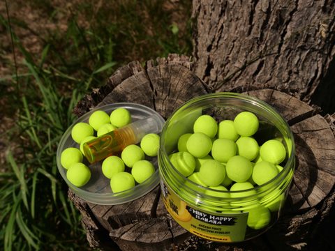 G.B.U. Plávajúce boilies Zeppelin Pop Ups Shiny Happy Banana 50g