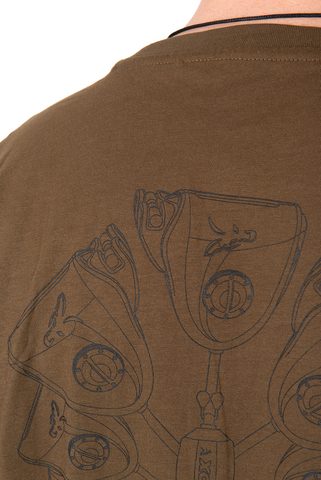 Fox Tričko Khaki Indicator T