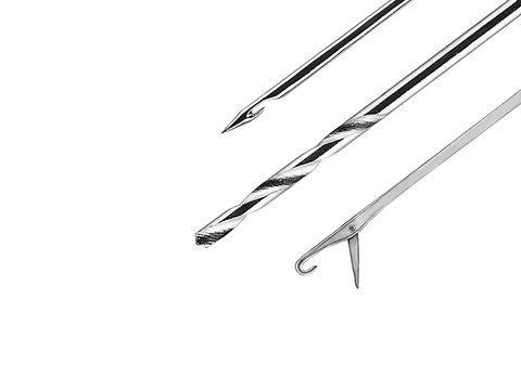 Delphin Fluo set jehel a vrtáku T-END Grip 3XF