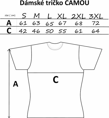 Mikbaits Dámské tričko camou Ladies team