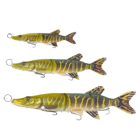 Savage Gear Gumová nástraha 3D Line Thru Pike SS 2Tone Pike