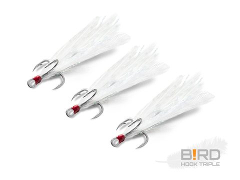 Delphin Trojháčik B!RD Triple Hook 3ks
