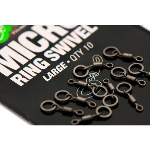 Korda Obratlík s kroužkem Micro Ring Swivel 10ks