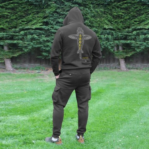 Vass Mikina Carp Rising Hoodie Black