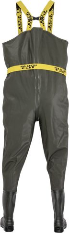 Black Cat Prsačky Green Booted Waders