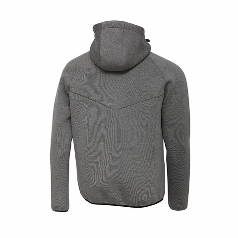 Savage Gear Mikina Tec-Foam Zip Hoodie Dark Grey Melange