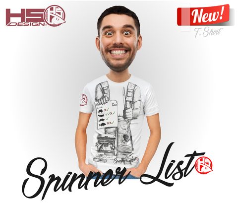 Hotspot Design Tričko Spinner List
