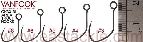 Vanfook Háčky na Woblery CK-33BL Crank Expert 8ks