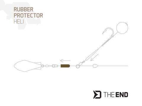 Delphin Nárazová hadička TheEND Heli Protect 10ks