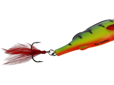 Westin Wobler Percy The Perch Crankbait Real Chartreuse Perch