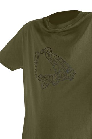 Avid Triko Icon T-Shirt khaki