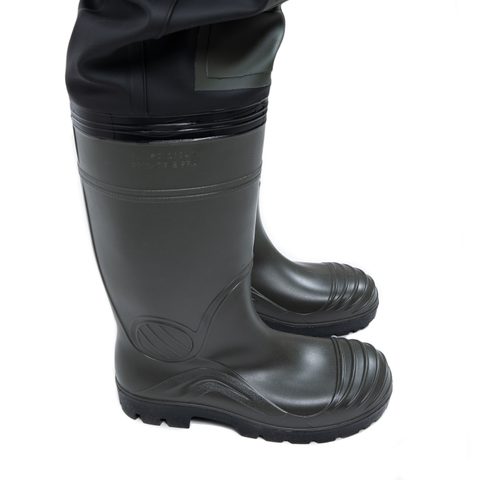 Mikbaits Detské prsačky Junior Slim Fit Black