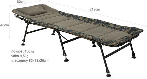 Suretti Ležadlo Promaster Camo