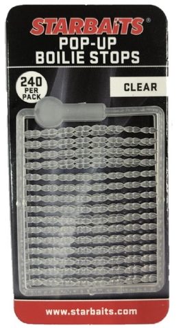 Starbaits Zarážky Bait Stopper Pop UP Fluo 240ks