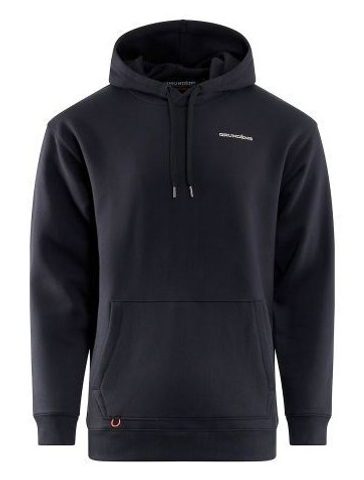 Grundéns Mikina Displacement DWR Hoodie Dead Reckoning Black