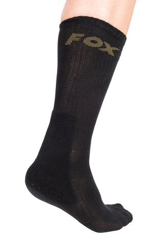 Fox Ponožky Black Socks 3-Pack