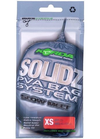 Korda PVA Vrecká Solidz Slow Melt PVA Bags