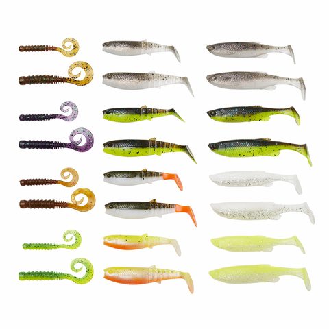 Savage Gear Sada Umelých Návnad Perch Academy Kit 32ks Mix Farieb