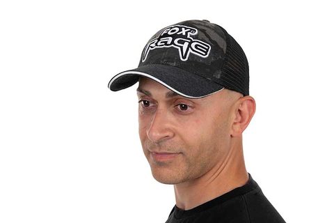 Fox Rage Vyšívaná Camo Trucker Šiltovka