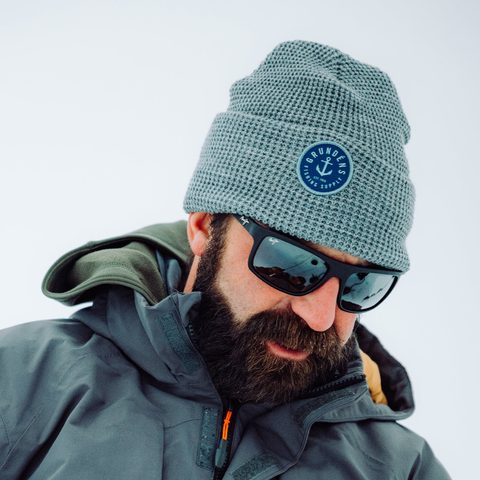 Grundéns Čiapka Anchor Waffle Beanie Athletic Heather O/S
