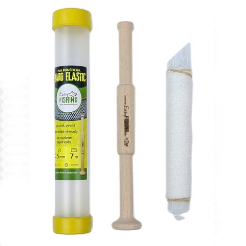 EasyFISHING PVA punčocha komplet Elastic Hard 7m
