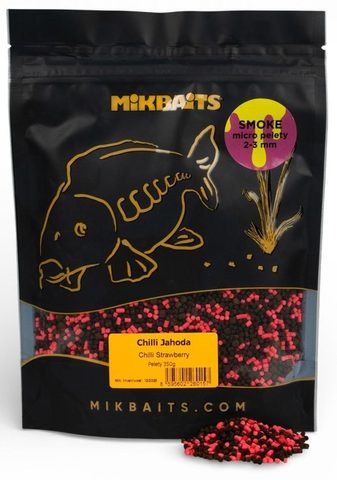 Mikbaits Smoke Micro pelety 2-3mm 350g