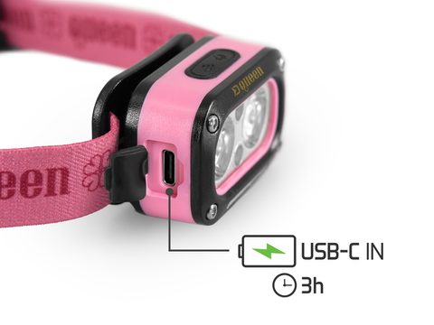 Delphin Čelová lampa Queen