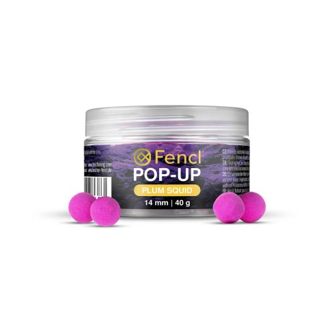 Fencl Boilies Pop Up Plum Squid