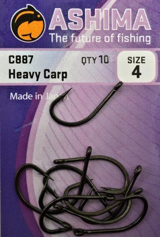 Ashima Háčky C887 Heavy Carp 10ks
