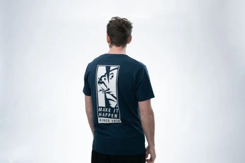 Nash Tričko Make It Happen Since 1978 T Shirt Námornícka Modrá