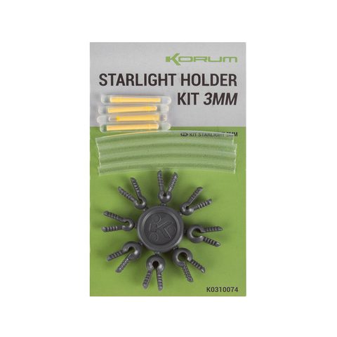 Korum Sada Chemických Světýlek a Adaptérů Starlight Holder Kit 3mm