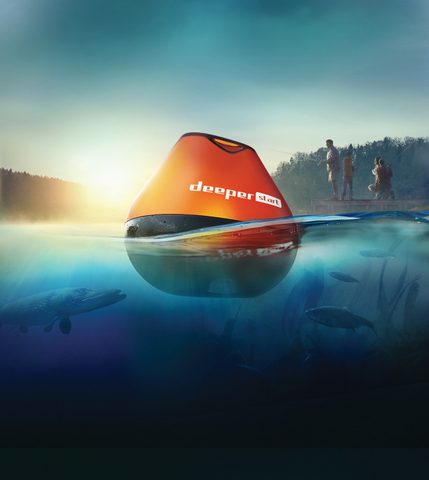 Deeper Nahazovací sonar Fishfinder Start