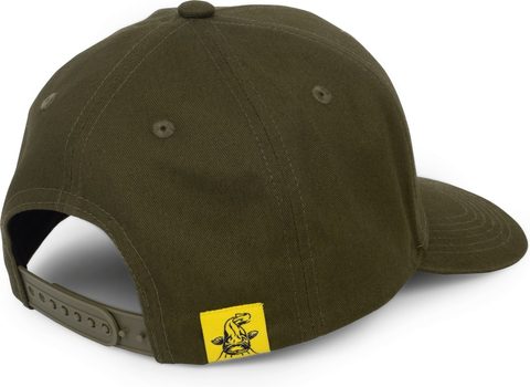 Black Cat Kšiltovka Green Flat Peak Cap