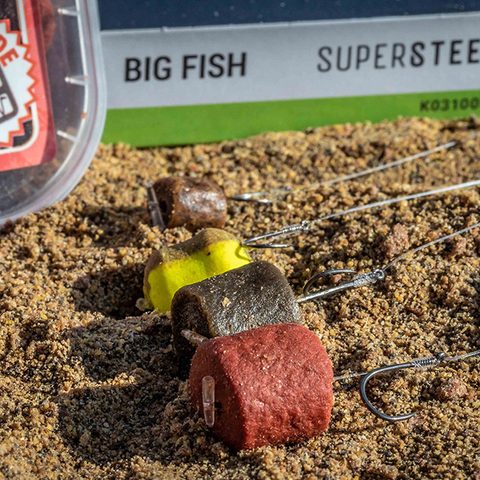 Korum Hotové nadväzce Big Fish Braided Hair Rigs 6" 8ks