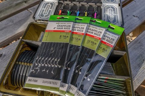 Korum Hotové návazce Grappler Hair Rigs 4" 8ks