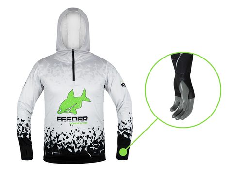Delphin Tričko s kapucňou UV Armor 50+ Reaxe