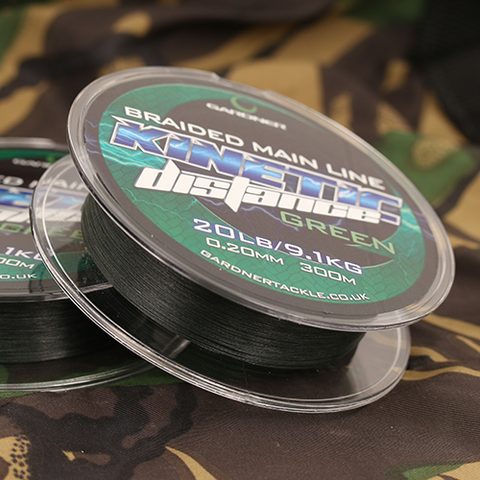 Gardner Splétaná šňůra Kinetic Distance Braid 0,20mm 20lb 300m