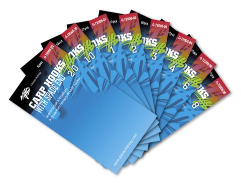 Giants Fishing Háčiky s lopatkou Carp Hooks with Spade End 10ks