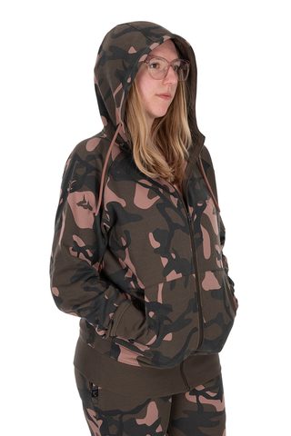 Fox Dámská Mikina Womens Zipped Camo Hoodie